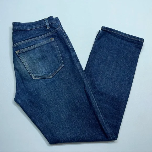 A.P.C. Red Line Selvedge Jeans Mens 29 Blue Denim Button Fly Japan 29” Inseam - Picture 3 of 16